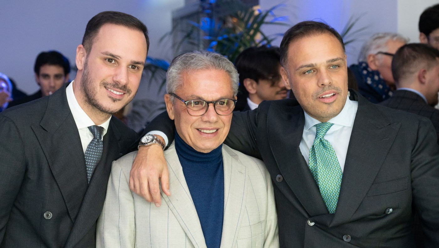 Roberto, Antonio e Ciro Veneruso del Gruppo Autouno