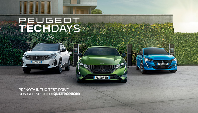 Peugeot Tech Days: test drive con gli esperti Quattroruote