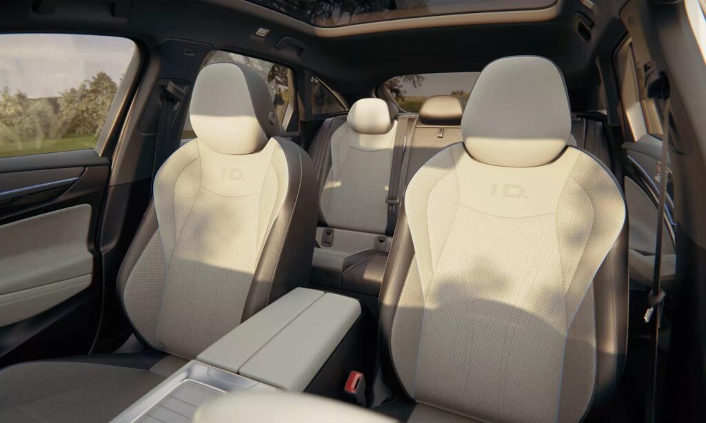 volkswagen id 7 sedili autouno napoli
