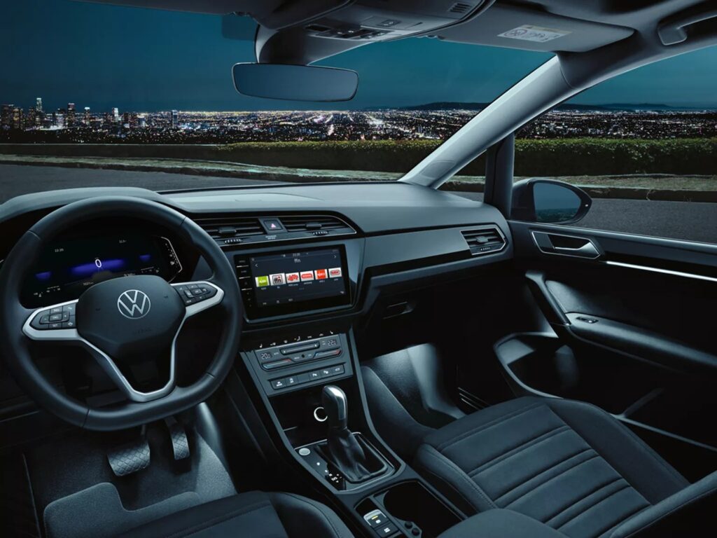 volkswagen touran illuminazione ambientale autouno napoli