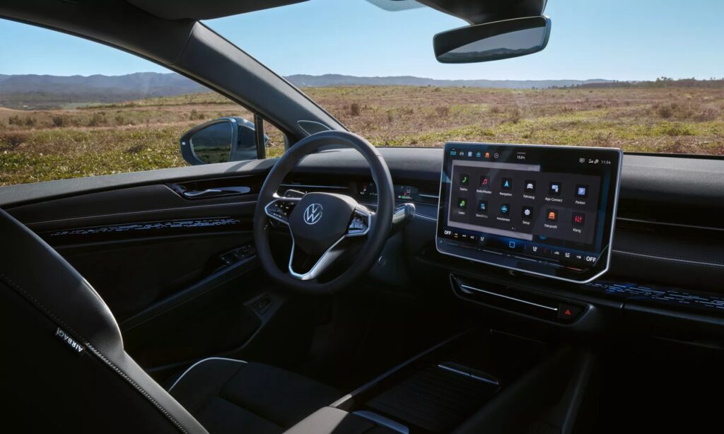 volkswagen id 7 tourer interni autouno napoli